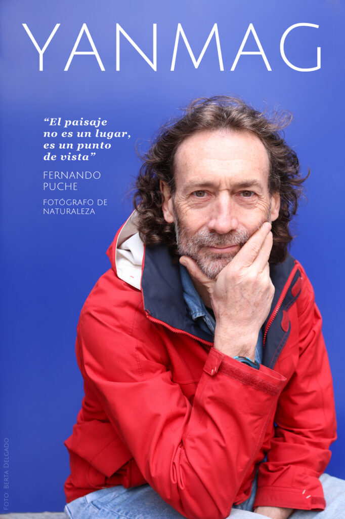 Fernando Puche - Fotografo de Naturaleza. Foto Berta Delgado. YANMAG