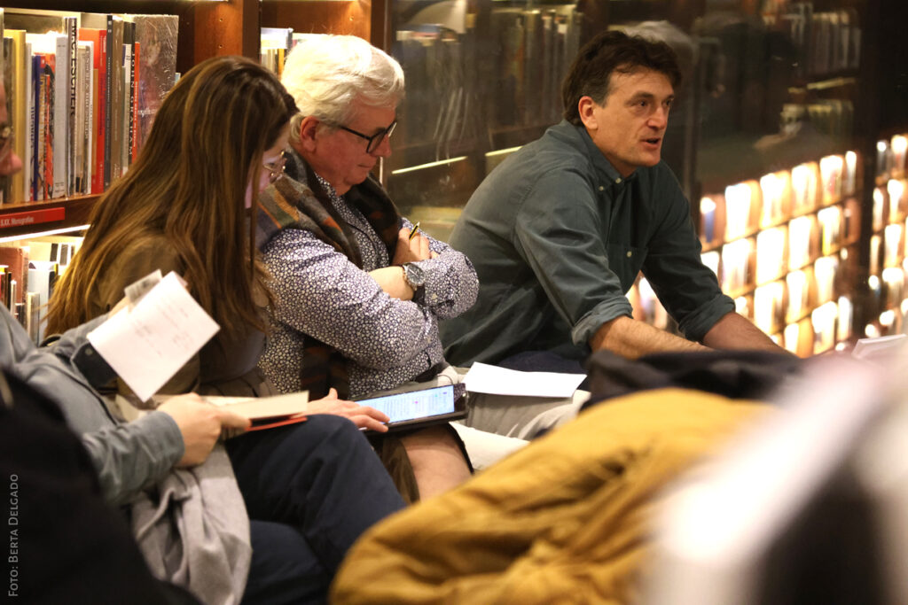 Ger Groot Presenta La emancipacion del yo en La Central del Museo Reina Sofia en Madrid junto a Marcela Velez, David Sanchez y Fernando Guerrero. 20 de noviembre de 2025. Fotos: Berta Delgado. YANMAG