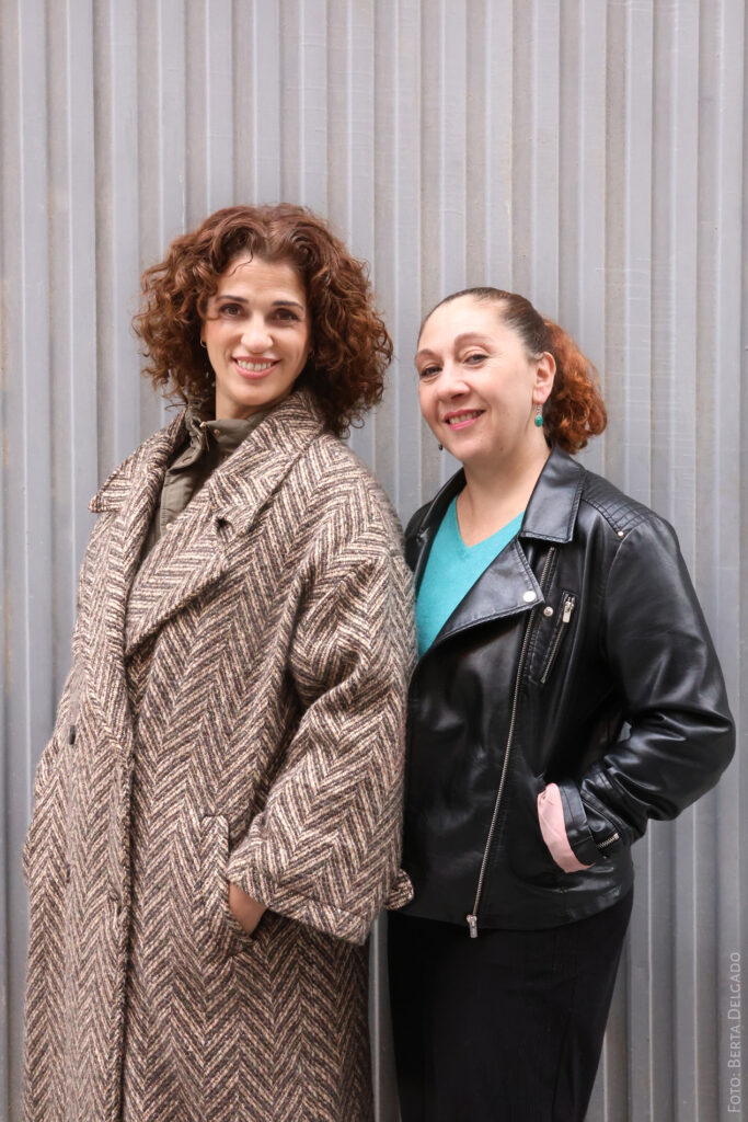 Ruth Gabriel y Montse Peidro - Actrices. Foto Berta Delgado. YANMAG